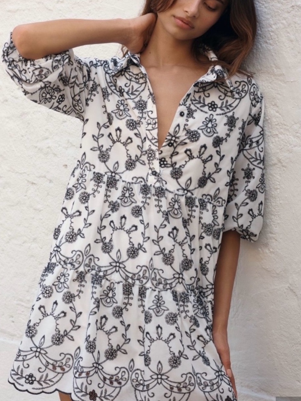 NWT! Maeve Bettina Tiered Shirtdress from Anthropologie